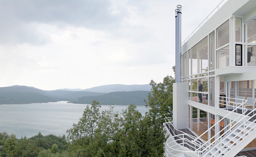 Douglas House, Richard Meier, 1973