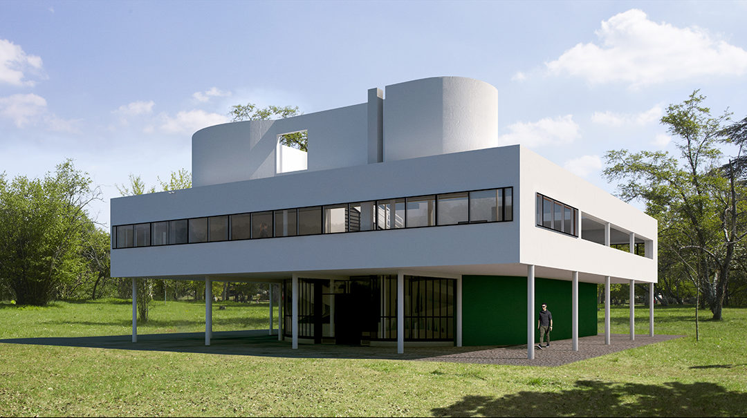 Villa Savoye, Le Corbusier, 1928