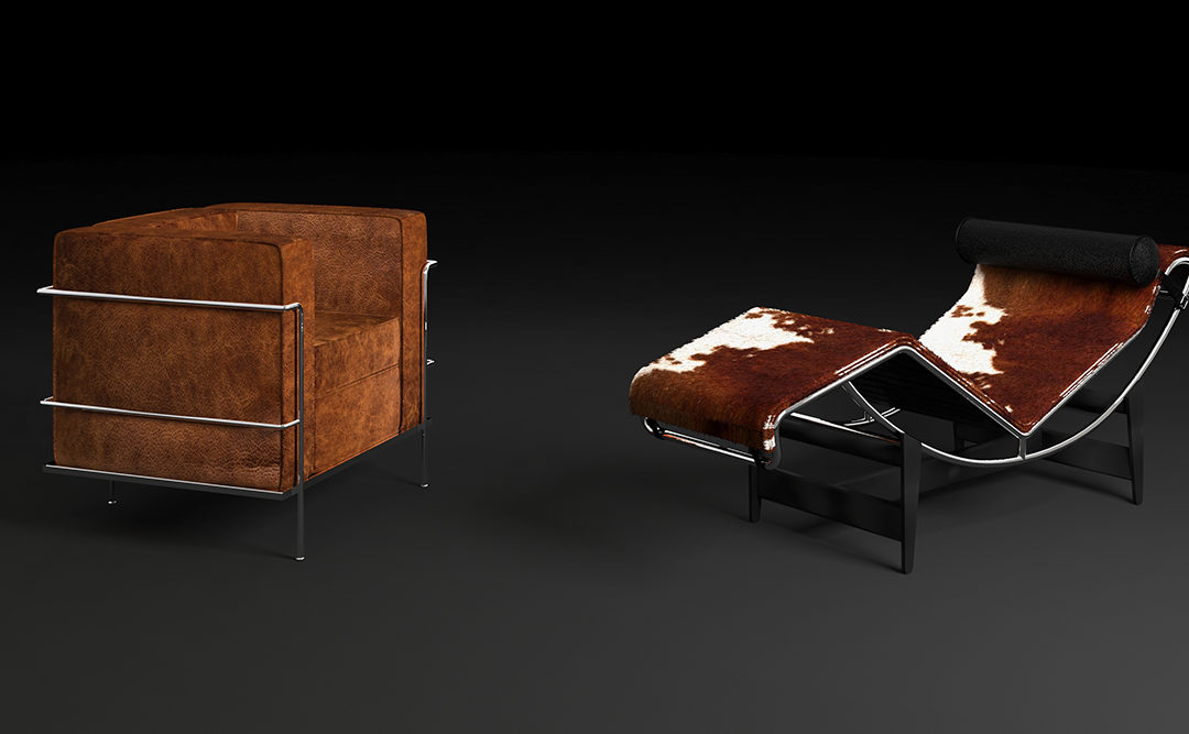 Mobilier LC2 & LC4, Le Corbusier & Charlotte Perriand, 1928